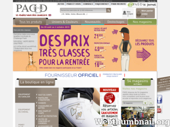 padd.fr website preview