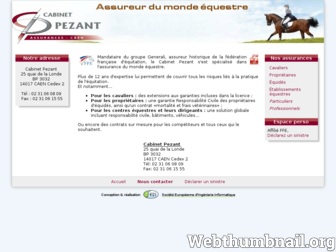 pezantassure.fr website preview