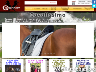 cavalissimo.fr website preview