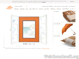 france.hermes.com website preview