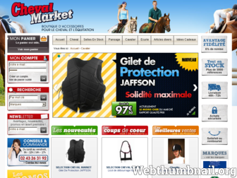 cheval-market.com website preview