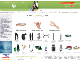 horse-discount.com website preview