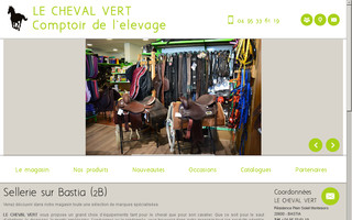 selleriecorse-chevalvert.com website preview
