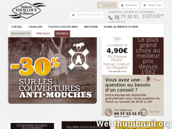 sellerie-fouilloux.fr website preview