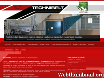 technibelt-sarl.com website preview