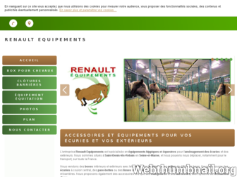 renault-equipement-equestre-rebais.fr website preview