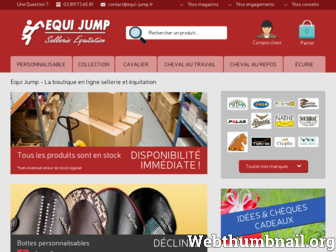 equi-jump.fr website preview