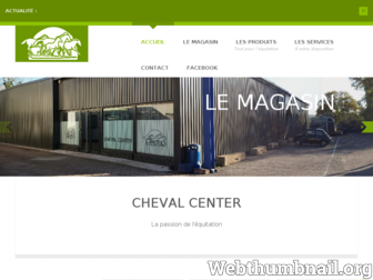 chevalcenter.fr website preview