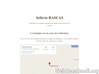 sellerie-rascas.com website preview
