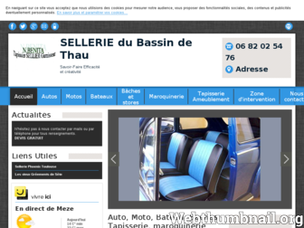 benita-sellerie-herault.fr website preview