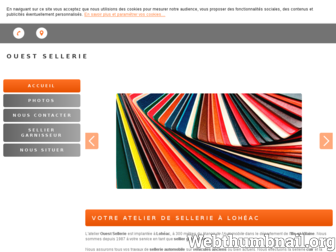 sellerie-loheac.fr website preview