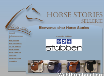 horsestories.fr website preview