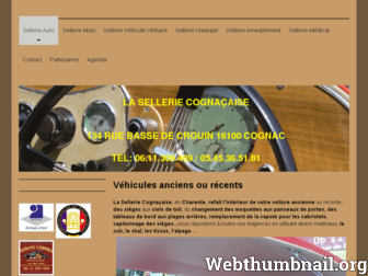 laselleriecognacaise.fr website preview