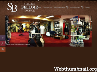 sellerie-belloir.fr website preview
