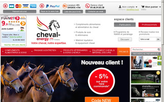 cheval-energy.com website preview