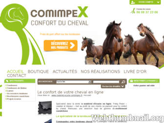 materiel-ecurie-comimpex.fr website preview