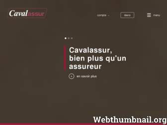 cavalassur.com website preview