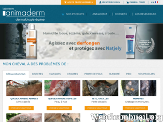 animaderm.com website preview