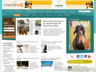 chevalmag.com website preview