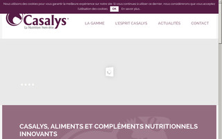 casalys-nutrition.fr website preview