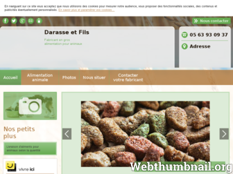 darasse-alimentation-animale.fr website preview