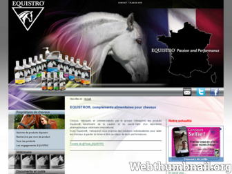 equistro.fr website preview