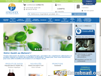 laboratoires-fenioux.com website preview