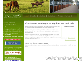 equivans.fr website preview