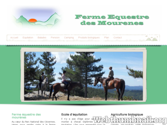 mourenes.fr website preview