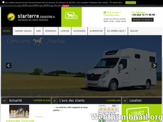 starterre-equestre.fr website preview