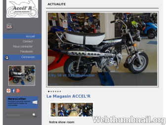 accelr.fr website preview