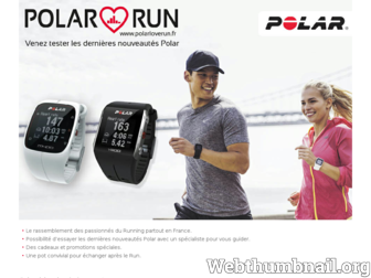 polarloverun.fr website preview