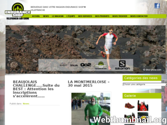 villefranche-enduranceshop.com website preview