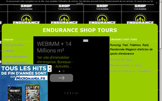 enduranceshop37.canalblog.com website preview