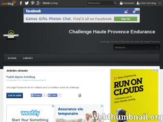 challengehauteprovenceendurance.over-blog.com website preview