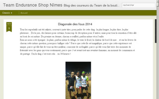 enduranceshopnimes.blogspot.com website preview