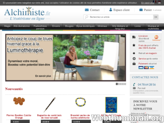 alchimiste.fr website preview