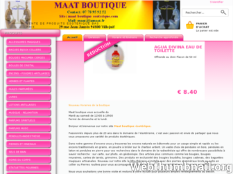 maat-boutique-esoterique.com website preview