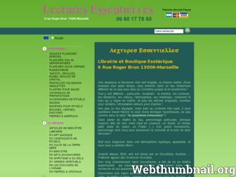 lectures-essentielles.eu website preview