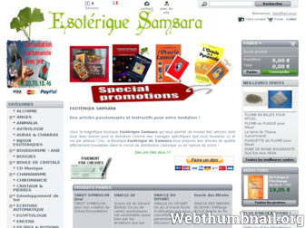 esoterique-samsara.com website preview