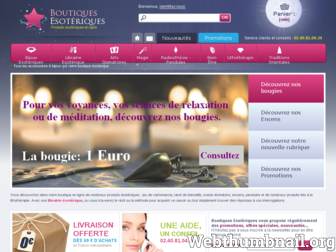 boutiques-esoteriques.com website preview