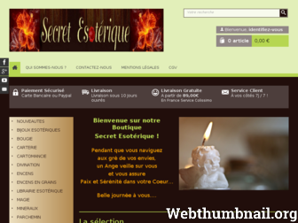 secret-esoterique.com website preview