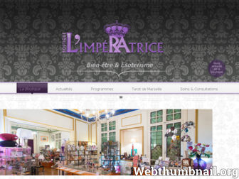 limperatrice.fr website preview