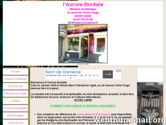 librairieauroreboreale.wifeo.com website preview