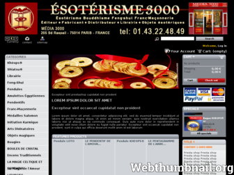esoterism3000.com website preview
