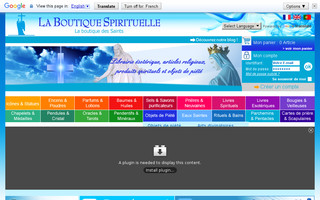 la-boutique-spirituelle.com website preview