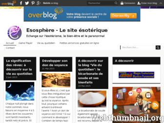 esosphere-esoterisme.com website preview