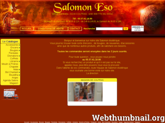 salomon-esoterique.com website preview