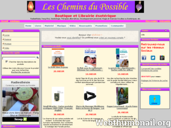 cheminsdupossible.com website preview