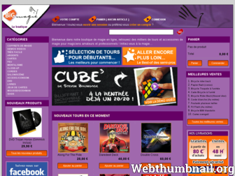 bigmagie.com website preview